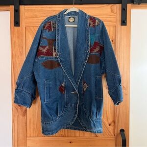 Awesome 80’s denim statement piece
